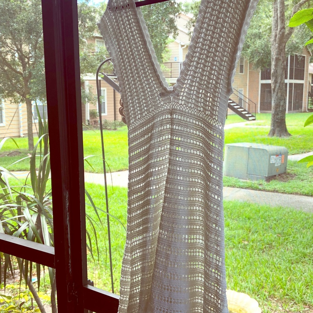 Le Lis Blanc Crocheted Sundress